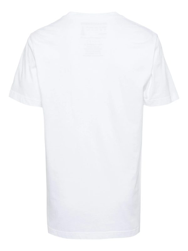 Brushstroke Temple Organic-Cotton T-Shirt Discount