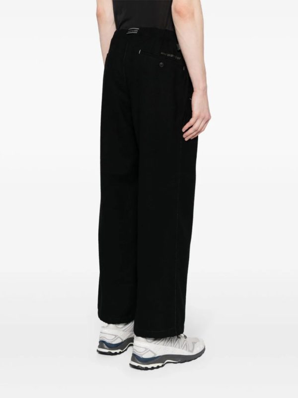 Belted Wool-Blend Trousers For Sale