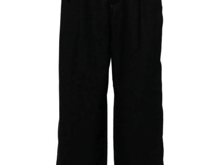 Belted Wool-Blend Trousers For Sale