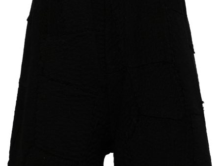 Elasticated-Waistband Cotton Shorts For Sale