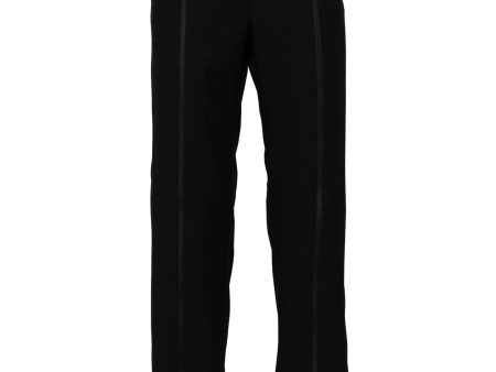 Zip-Up Cotton-Blend Trousers Online Sale