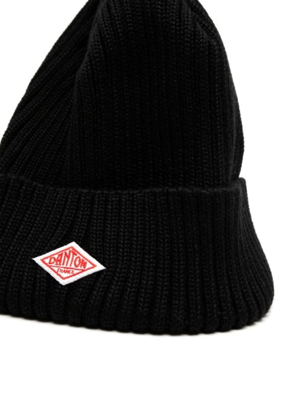 Logo-Appliqué Wool Beanie on Sale