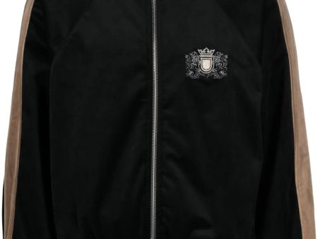 Sky Lounge Velvet Track Jacket Online Sale