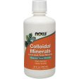 Colloidal Minerals 32 oz liquid, NOW Foods Fashion