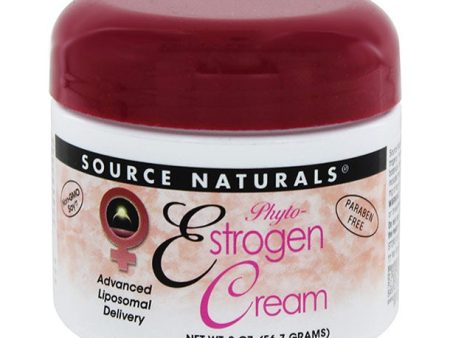 Phyto-Estrogen Cream (Phytoestrogen Cream) Liposome, 2 oz, Source Naturals Sale