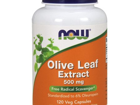 Olive Leaf Extract 500 mg, Value Size, 120 Vegetarian Capsules, NOW Foods For Sale