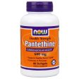 Pantethine 600 mg Double Strength, 60 Softgels, NOW Foods Discount