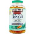 Kirkland Signature Wild Alaskan Fish Oil 1400 mg, 230 Softgels Online now