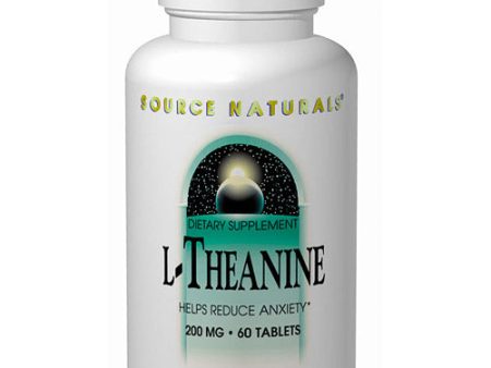 L-Theanine 200mg 30 tabs from Source Naturals Online