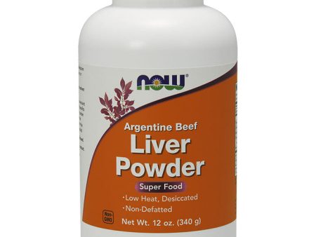 Argentine Beef Liver Powder, Super Food, 12 oz, NOW Foods Online