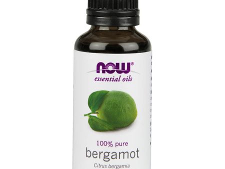 Bergamot Oil, Essential Oil 1 oz, NOW Foods Hot on Sale