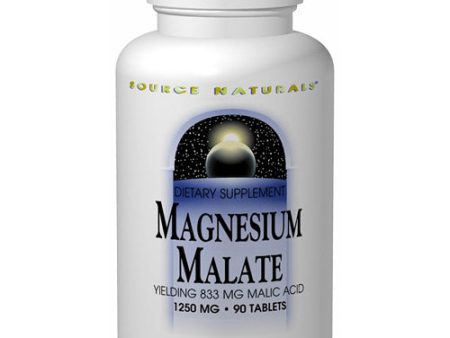 Magnesium Malate 1250mg 360 tabs from Source Naturals Online