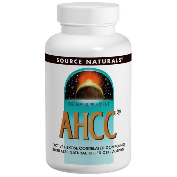 AHCC 500 mg, 30 Vegetarian Capsules, Source Naturals Online now