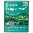 Organic Peppermint Tea, 24 Tea Bags, NOW Foods Fashion