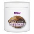 Cocoa Butter with Jojoba Oil, 6.5 oz, NOW Foods Sale