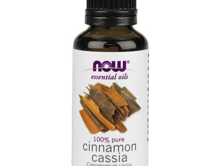 Cinnamon Cassia Oil, Pure Essential Oil, 1 oz, NOW Foods Hot on Sale