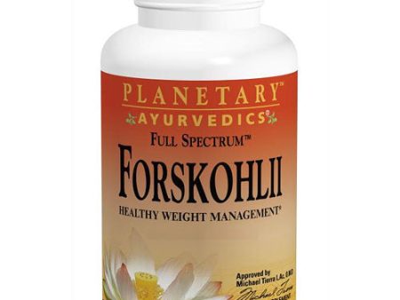 Planetary Ayurvedics Forskohlii 130 mg, Forskolin, 60 Capsules Hot on Sale