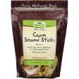 Cajun Sesame Sticks, Deliciously Spicy Snack, 9 oz, NOW Foods Cheap