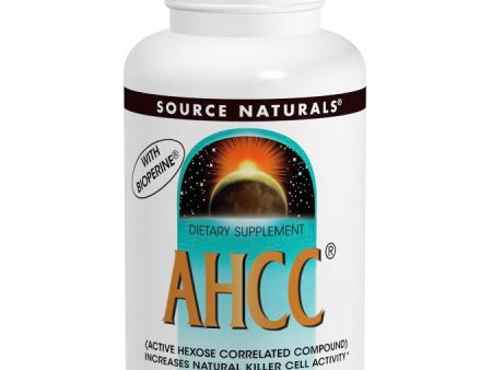 AHCC Active Hexose Correlated Compound 500mg w Bioperine 30 caps from Source Naturals Online Hot Sale