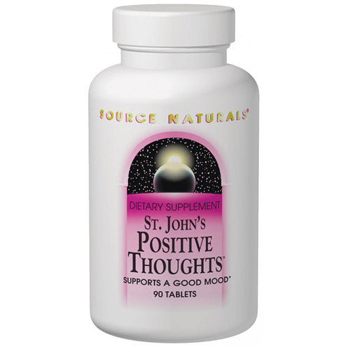 Positive Thoughts with St. John s Wort 45 tabs from Source Naturals Online Sale