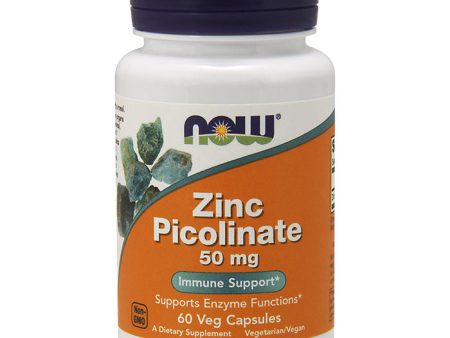 Zinc Picolinate 50mg 60 Caps, NOW Foods Sale