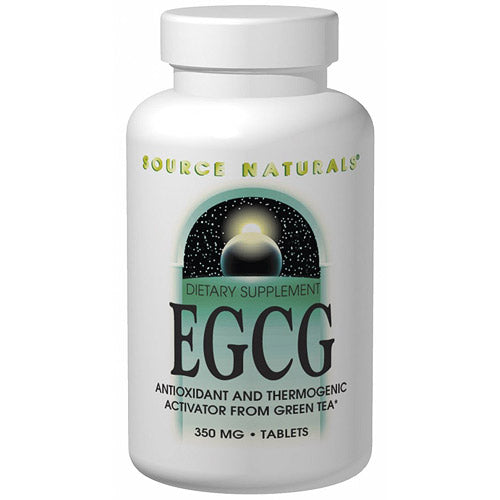 EGCG from Green Tea 350 mg, 30 Tablets, Source Naturals Online Sale