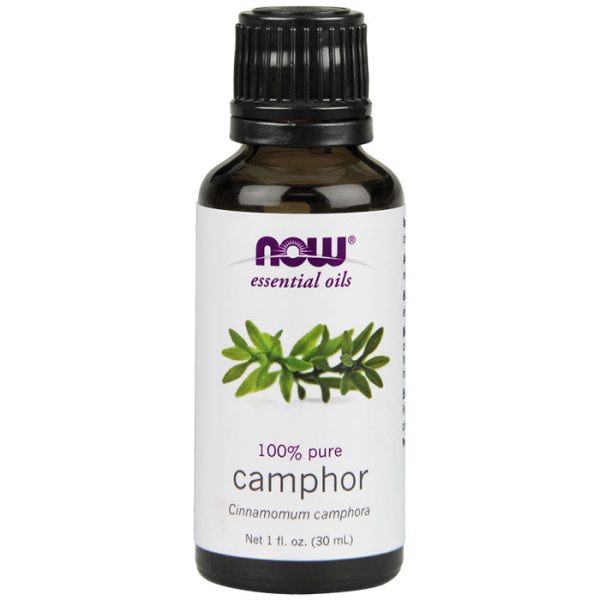 Camphor Oil, Pure Essential Oil 1 oz, NOW Foods Online Hot Sale