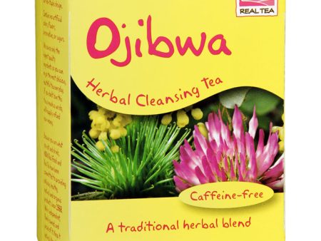 Ojibwa Herbal Cleansing Tea, 24 Tea Bags, NOW Foods Fashion