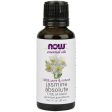 Jasmine Absolute Oil 7.5%, 1 oz, NOW Foods Online Hot Sale