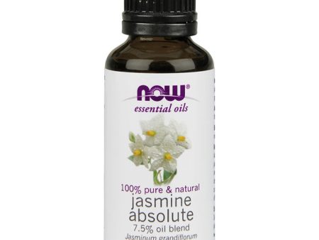 Jasmine Absolute Oil 7.5%, 1 oz, NOW Foods Online Hot Sale