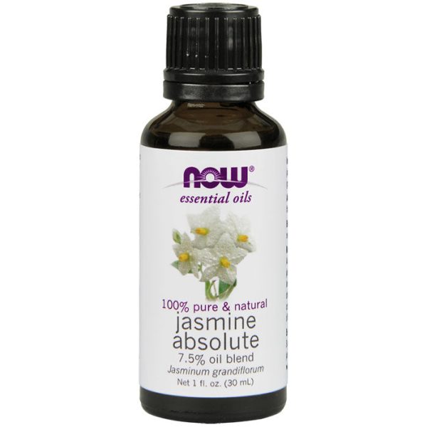 Jasmine Absolute Oil 7.5%, 1 oz, NOW Foods Online Hot Sale