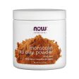 Red Clay Powder Moroccan Facial Mask, 6 oz, NOW Foods Supply