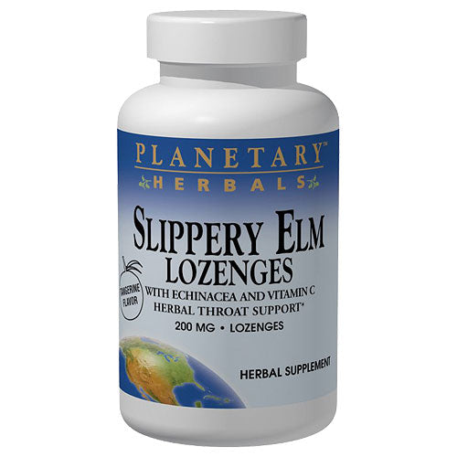 Slippery Elm Lozenge Strawberry, 200 Lozenges, Planetary Herbals Online now