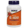 Vitamin E 400 IU With Selenium 100 Gels, NOW Foods Supply