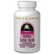 Alpha Lipoic Acid 100 mg, 120 Capsules, Source Naturals Sale