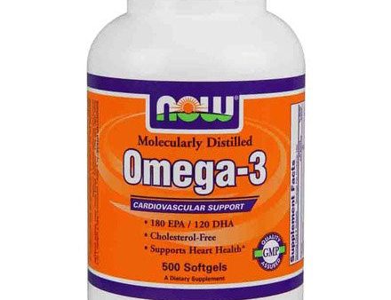 Omega-3 Fish Oil Concentrate 1000 mg, Value Size, 500 Softgels, NOW Foods Fashion