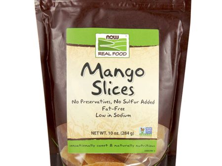 Mango Slices, Healthy Snack, 10 oz, NOW Foods For Discount