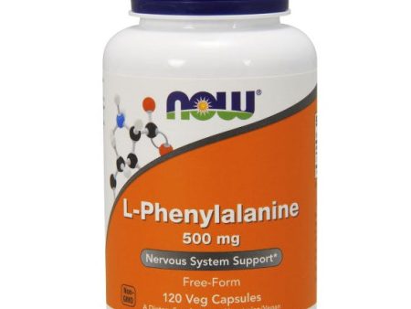 L-Phenylalanine 500mg 120 Caps, NOW Foods Hot on Sale