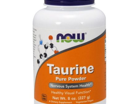 Taurine Powder 8 oz, NOW Foods Fashion