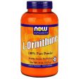 L- Ornithine HCl Powder Vegetarian 8 oz, NOW Foods For Sale