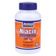 Niacin 500 mg, 100 Capsules, NOW Foods Online now