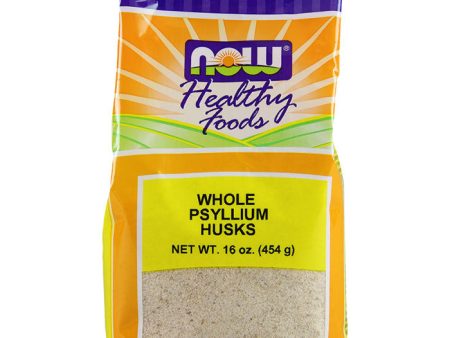 Psyllium Husks Whole Vegetarian 1 lb, NOW Foods Online now