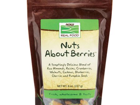 Nuts About Berries, Tasty Snack, 8 oz, NOW Foods Sale