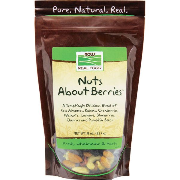 Nuts About Berries, Tasty Snack, 8 oz, NOW Foods Sale