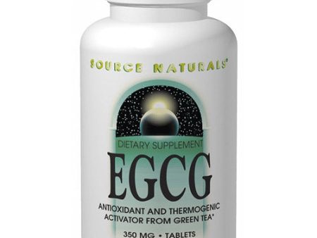 EGCG from Green Tea 350 mg, 120 Tablets, Source Naturals Discount