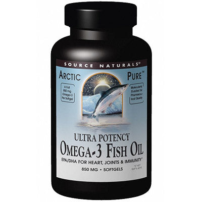 ArcticPure Ultra Potency Omega-3 Fish Oil 120 softgels from Source Naturals Online Sale