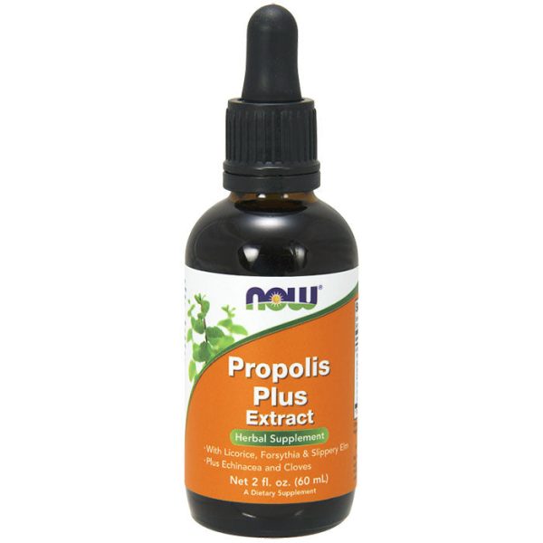 Propolis Plus Extract Liquid, Vegetarian, 2 oz, NOW Foods Online now