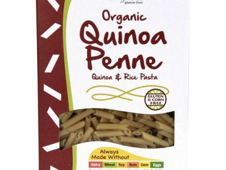 Quinoa Penne, Organic, Gluten-Free Pasta, 8 oz, NOW Foods Fashion