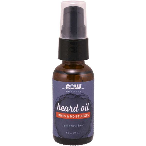 Beard Oil, 1 oz, NOW Foods on Sale