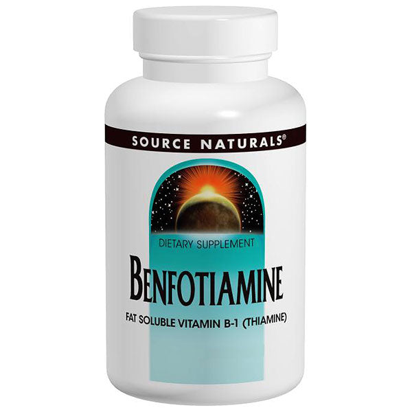 Benfotiamine 150mg 120 tablets from Source Naturals on Sale